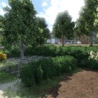 Garten der Stiftung Nische.