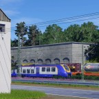 gemietete Talent 2 der Cantus Verkehrsgesellschaft in Richtung Hbf