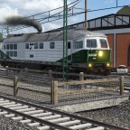 Die frisch lackierte BR233 der SSTEB auf Probefahrt