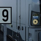 Vectron im Abendlicht