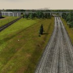 Hannover Süd ausfahrt, nach dem ersten Umbau für den Fernverkehr