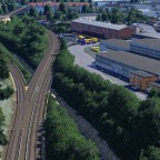 S-Bahn Überwerfungen am Osthafen