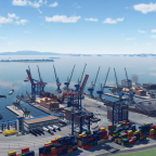 Hafen Rückansicht