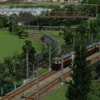 ET89 Vorortbahn am Interlakener Südknoten