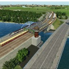 Betrieb an der Elsenbrücke
