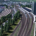 Bahnof Kempten mit Blick auf das Bw6