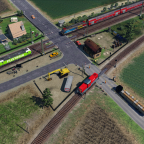 Technische Störung am Bahnübergang
