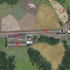 Vogelperspektive Stahlwerk + Logistik
