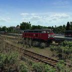 218er am alten Güterbahnhof