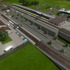 Zweiteiliger Güterbahnhof 2