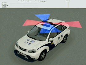 [TEST][gif] - Police Car_(CN)_(BYD S6)
