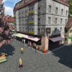 Life in the Old City Centre. // Leben in der Altstadt