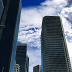 Blick in die Skyline
