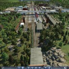 Umschlagplatz / Güterbahnhof/LKW Station.