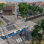 Straßenszene in Amsterdam