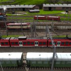 Bahnhofsvorfeld Worthing mit Betriebswerk von Süden (unbearbeitet)