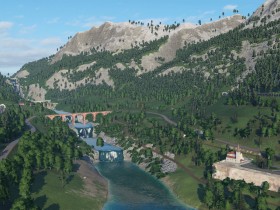 Rund um den Wasserfall