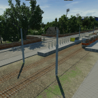 Pionierpark Eingang Straße an der Wuhlheide ~'89