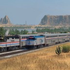 EMD F40 PH and Superliner - Amtrak Phase III & Phase V