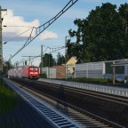 BR 146.2 fährt durch Regensburg-Prüfening
