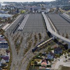 Freight marshalling station