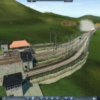 Aufbau Test Abrollhügel