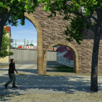 Blick aus der Altstadt