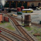 Callington train depot 1944