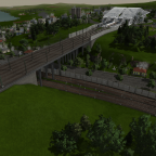 Brückenköpfe 10m Stücke als Wegpunkte