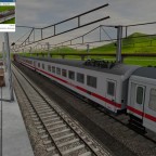 IC der DB mit auch mit Öbb Wagen und Schweizer Lok Teil 6