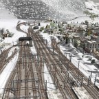 Blick vom Reither Hbf auf die Südrampe