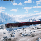 [TpF1] Di6 making its way through the snow, which occupied the tracks during night storm