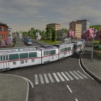 Kreuzung in der Innenstadt