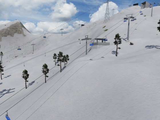 Das Skigebiet Alpenberg entsteht