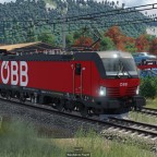 BR 1293 Vectron mit Güterzug