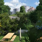 Ein Garten am Hirschparkweg