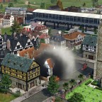 Solihull town Fire in a hotel 1924