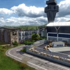 Liskeard Airport rebuilt in 1954