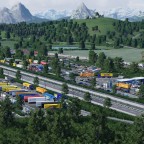 Autobahn Rastplatz