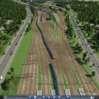 Chaos vor dem Bahnhof