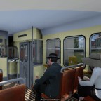 Im F 708 auf der Linie 71 unterwegs durch Schöllbronner Mühle - 11.07.1967