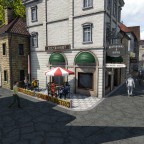 Life in the Old City Centre. // Leben in der Altstadt