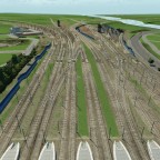 Neues Bahnhofsvorfeld zum neuen HBF von Bad Salzungen. (Nord)