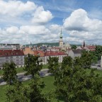 Schützenmatt und die Ostseite der Stad