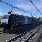 BR 189 997 mit einem Kesselzug auf meiner Map !
