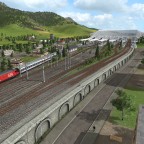 Westseite Hauptbahnhof Lauscha