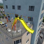 A roof party going a bit too far... // Eine Dachparty geht etwas zu weit ...