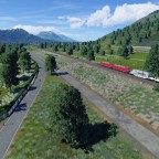 Zugbegegnung auf der Laartalbahn