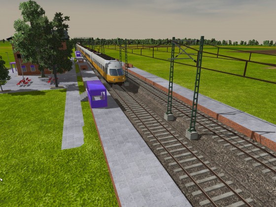 Umleiter Verkehr, Züge verfahren sich auf S-Bahn Strecke