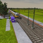 Umleiter Verkehr, Züge verfahren sich auf S-Bahn Strecke